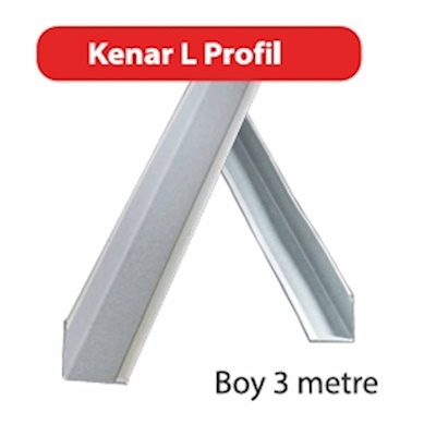 Kenar L Profil Boyalı