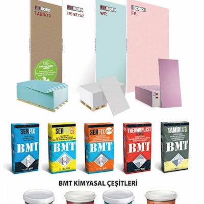 Alçıpan ve Kimyasalları